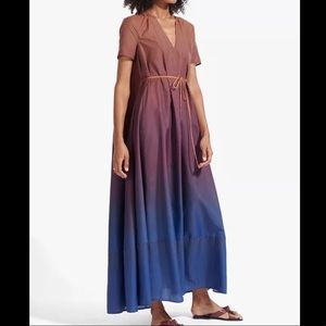 Staud Kingsley ombré maxi dress S